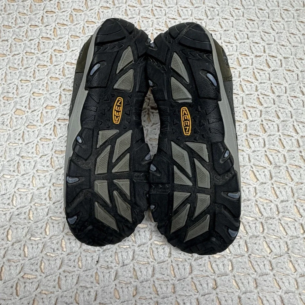 KEEN Dry Shoes Women Size 8,5 Gray Blue Waterproof Hiking 1006160